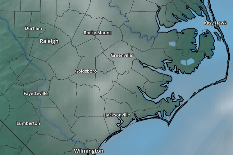 Eastern North Carolina Cloud Cover