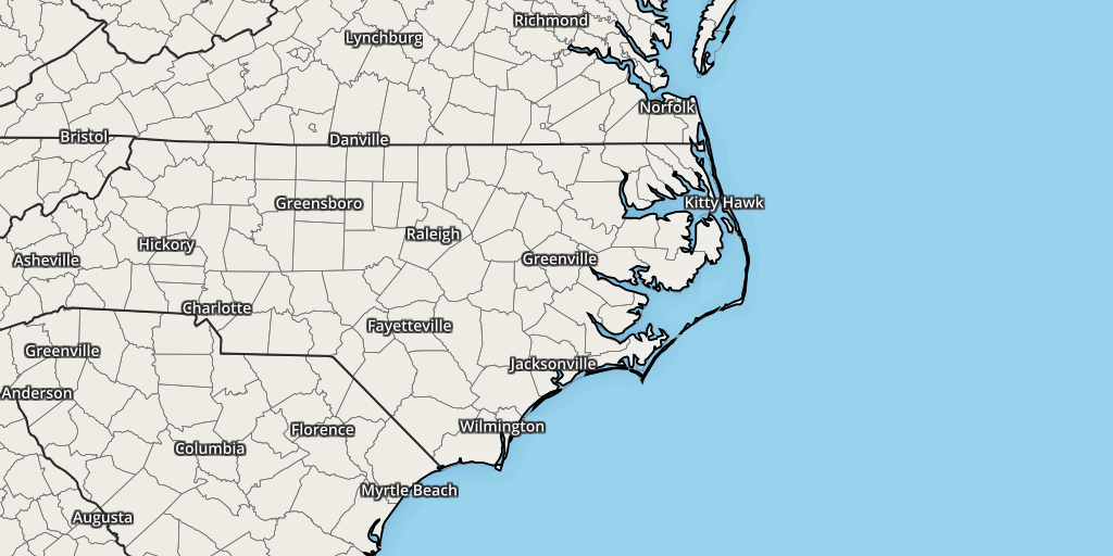 Current SPC convective outlook for Eastern North Carolina and surrounding areas