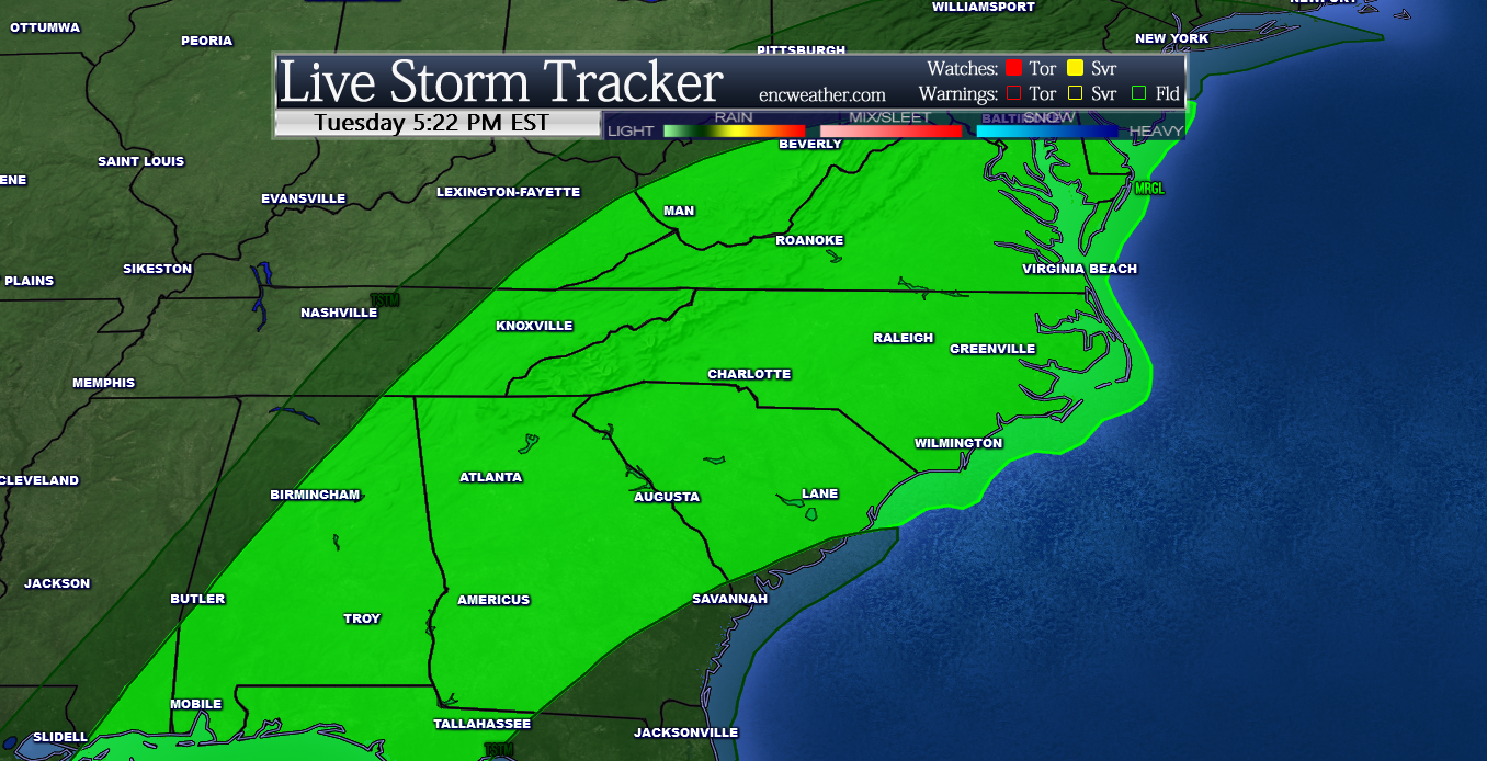SPC Wednesday Severe Outlook.